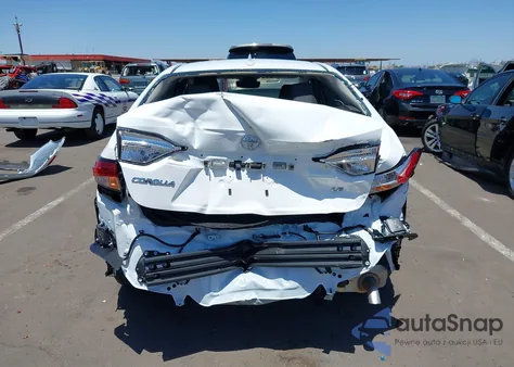 2025 Toyota Corolla Le z USA, uszkodzony, nr VIN 5YFB4MDE9SP270850